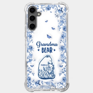 Custom 3D Inflated Effect Printed Clear Phone Case - Personalized Birthday Gifts For Mom, Grandma - Love You Beary Much