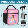 Custom Photo Kids Lunch Bag - Personalized Back To School Gifts For Kids - Ride Into Lunch With Magic