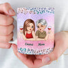 Custom Mug - Personalized Birthday Gifts For Mom, Daughter - Two Souls, One Forever Bond