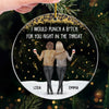 Custom Acrylic Ornament - Personalized Christmas Best Friend Birthday Gifts For Women, Besties, Sisters, BFF - Forever My Partner In Crime