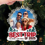 Custom Photo Acrylic Ornament - Personalized Christmas Birthday Gifts For Mom, Dad, Kids - Our Winter Wonderland Of Love