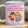 Custom Mug - Personalized Best Friend Birthday Gifts For Women, Besties, Sisters, BFF - Besties No Matter What
