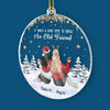 Custom Acrylic Ornament - Personalized Christmas Best Friend Birthday Gifts For Women, Besties, Sisters, BFF - Best Friends Make Christmas Brighter