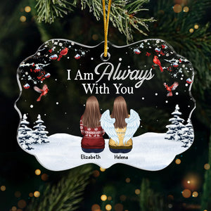 Custom Acrylic Ornament - Personalized Christmas Memorial Sympathy Gifts For Loss Of Mom, Dad - Your Spirit Lives On