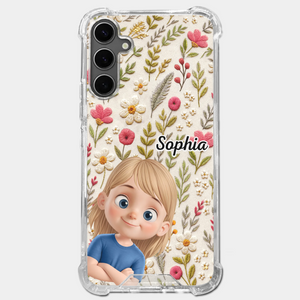 Custom Clear Phone Case - Personalized Birthday Gifts For Mom, Grandma - My Little Joys