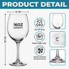 Custom Stemmed Wine Glass - Personalized Anniversary Wedding Gifts For Husband And Wife, Him And Her - Keeping You, No Refunds
