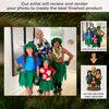 Custom Photo Acrylic Ornament - Personalized Christmas Birthday Gifts For Best Friends, Family, Coworker, Work Bestie, Husband And Wife, Dog Cat Lovers - Made Of Moments
