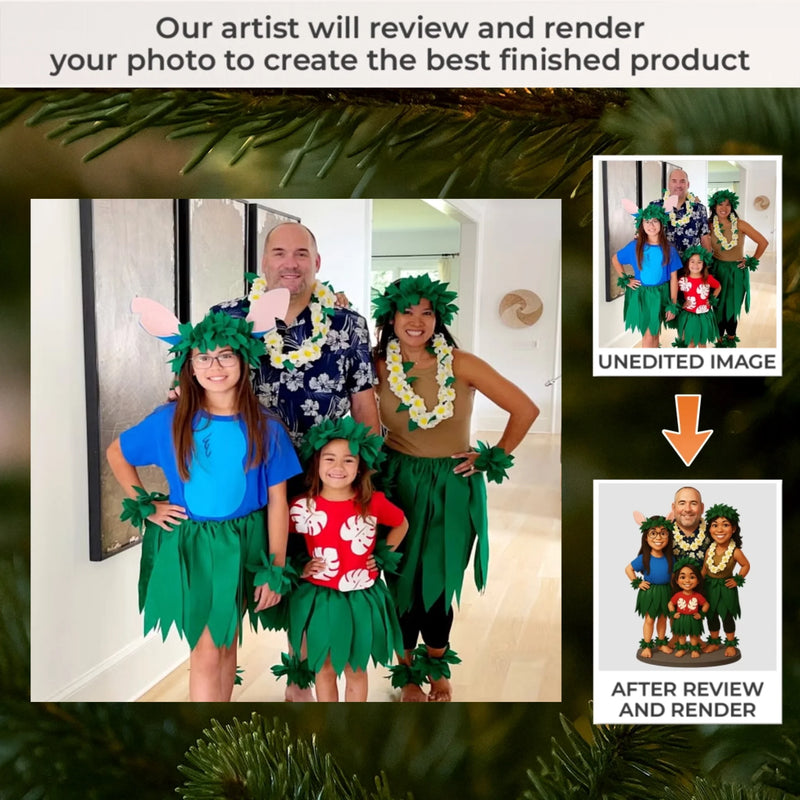 Custom Photo Acrylic Ornament - Personalized Christmas Birthday Gifts For Best Friends, Family, Coworker, Work Bestie, Husband And Wife, Dog Cat Lovers - Made Of Moments