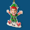 Custom Photo Acrylic Ornament - Personalized Christmas Birthday Gifts For Kids - Jolly And Surprised