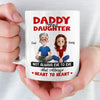 Custom Mug - Personalized Birthday Gifts For Dad, Daughter - A Bond Time Can’t Break