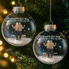 Custom Snow-Filled Ball Ornament - Personalized Christmas Best Friend Birthday Gifts For Women, Besties, Sisters, BFF - Friends Grow Wild And Free