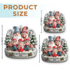 Custom Acrylic Ornament - Personalized Christmas Birthday Gifts For Mom, Dad, Grandma, Grandpa, Kids - Together Home Feels More Magical