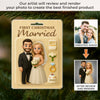 Custom Photo Acrylic Ornament - Personalized Anniversary Christmas Wedding Gifts For Husband And Wife, Him And Her - Unbox The Love Story