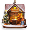 Custom Wood Ornament - Personalized Christmas  Bookish Gifts For Book Lovers, Bookworms, Readers - A Book Lover’s Holiday Dream