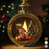 Custom Candlelight Lantern Ornament - Personalized Christmas Memorial Sympathy Gifts For Loss Of Mom, Dad - In Memory Of A Life