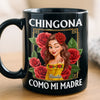 Custom Black Mug - Personalized Hispanic Month Birthday Gifts For Hispanics And Latinos, Women - Beauty With A Bite