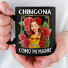 Custom Black Mug - Personalized Hispanic Month Birthday Gifts For Hispanics And Latinos, Women - Beauty With A Bite