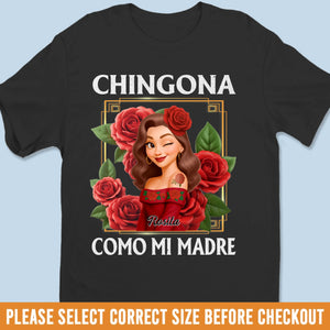 Custom Unisex T-shirt, Premium T-shirt, Hoodie - Personalized Hispanic Month Birthday Gifts For Hispanics And Latinos, Women - Roses Are Red, Attitude Is Hotter
