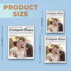 Custom Photo Acrylic Ornament - Personalized Anniversary Christmas Wedding Gifts For Husband And Wife, Him And Her - True Love Makes Headlines