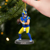 Custom Photo Acrylic Ornament - Personalized Christmas Birthday Sport Gifts For Sports Lovers - Every Sweat Drop Builds The Glory