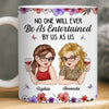 Custom Mug - Personalized Best Friend Birthday Gifts For Women, Besties, Sisters, BFF - Partners In Wine And Chaos