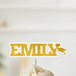 Graduation Never Tasted So Good - Family Personalized Custom Cake Toppers - Graduation Gift For Family