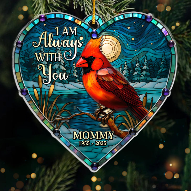 Custom Acrylic Ornament - Personalized Christmas Memorial Sympathy Gifts For Mom - Guided By Your Spirit