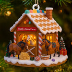 Custom Wood Ornament - Personalized Christmas Birthday Gifts For Women, Men - Keep Calm And Farm On