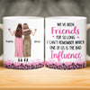 Custom Mug - Personalized Best Friend Christmas Birthday Gifts For Women, Besties, Sisters, BFF - Life Is Better With Besties