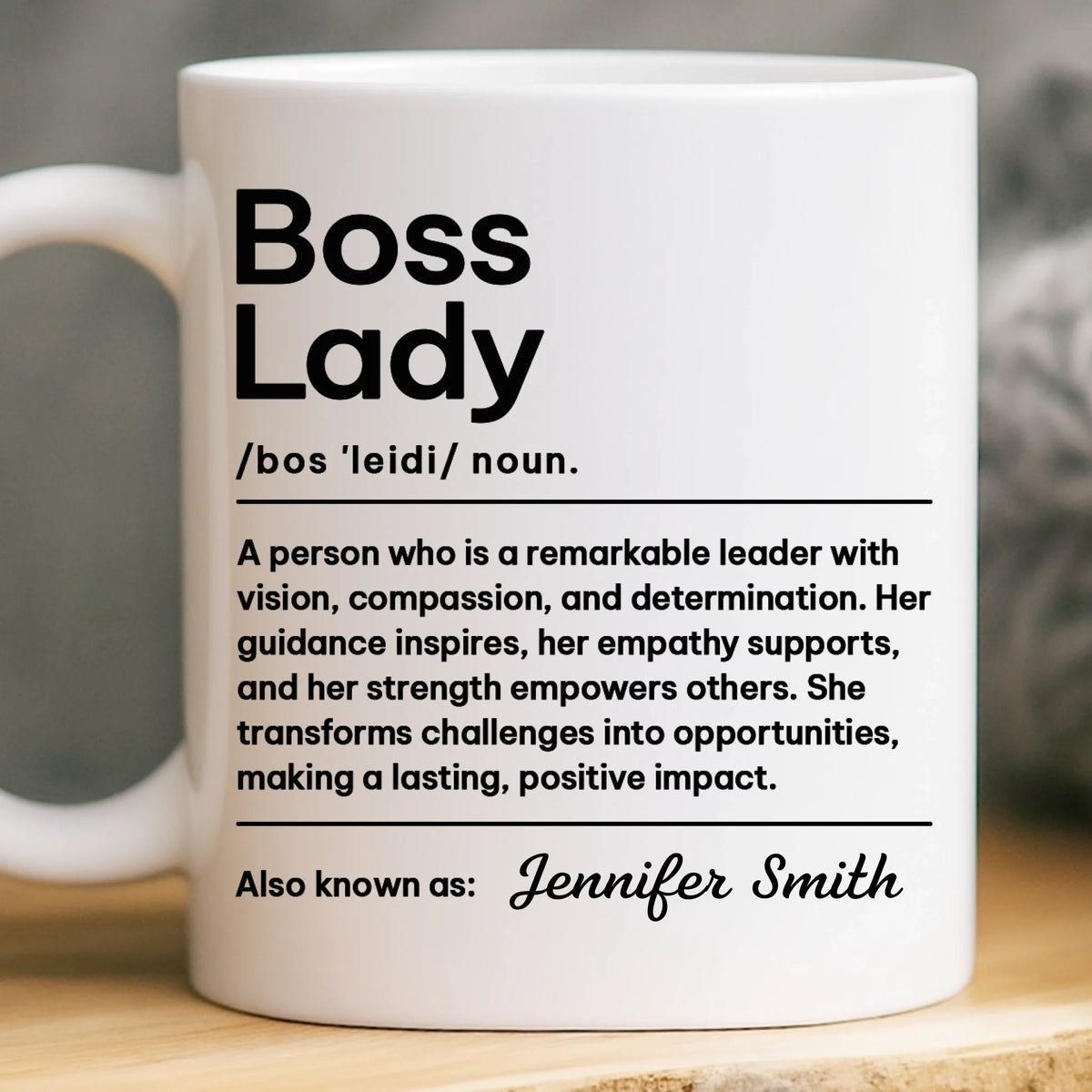 Custom Mug - Personalized Christmas Retirement Gifts For Best Friends, Family, Coworker, Work Bestie - Boss Moves Only