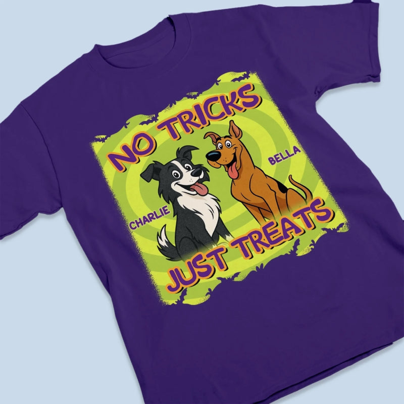 Custom Unisex T-shirt, Premium T-shirt, Hoodie - Personalized Halloween Birthday Gifts For Dog Lovers, Dog Dad And Mom - Creep It Real With My Pups