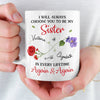 Custom Mug - Personalized Best Friend Birthday Gifts For Women, Besties, Sisters, BFF - Life’s Better With You