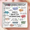 Custom Full-Print Jewelry Dish - Personalized Best Friend Birthday Gifts For Women, Besties, Sisters, BFF, Yourself -  I Glow On My Own