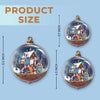 Custom Photo Acrylic Ornament - Personalized Christmas Birthday Gifts For Mom, Dad, Kids - A Season Full Of Togetherness