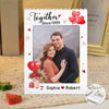 Custom Photo Vertical Rectangle Shaped Building Brick Blocks - Personalized Anniversary Wedding Gifts For Husband And Wife, Him And Her - Together Forever