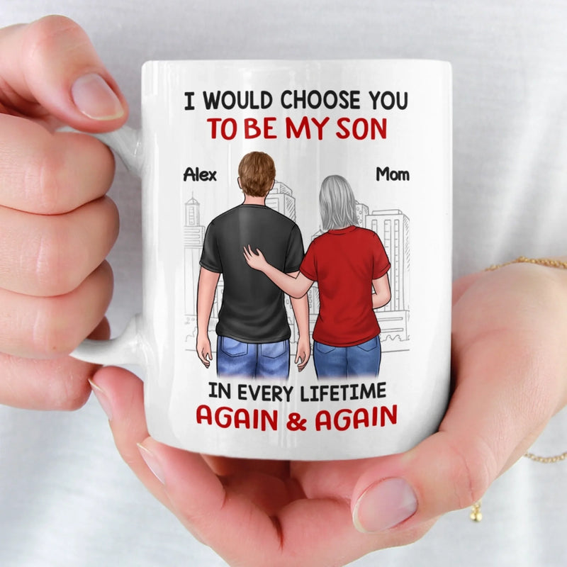 Custom Mug - Personalized Birthday Gifts For Mom, Son - You’ll Always Be My Boy