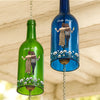 Custom Wine Bottle Wind Chime - Personalized Best Friend Birthday Gifts For Women, Besties, Sisters, BFF - No Limits To Friendship