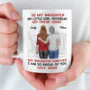 Custom Mug - Personalized Birthday Gifts For Mom, Dad, Daughter, Son - Forever My Hero, Dad