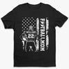 Custom Senior Football Mom T-shirt, Hoodie - Personalized Birthday Football Gifts For Mom, Football Lovers, NFL Fans, Sport Lovers - Football Mama With Flag