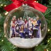 Custom Photo 3D Acrylic Ball Ornament - Personalized Christmas Birthday Gifts For Mom, Dad, Kids - Together Is Our Favorite Place