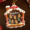 Custom 3 Layers Shaker Ornament - Personalized Christmas Birthday Gifts For Mom, Grandma - Shaken With Love Wrapped In Joy