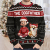 Custom Unisex Ugly Sweatshirt - Personalized  Christmas Birthday Gifts For Dog Lovers, Dog Dad And Mom - Master Of Fetch