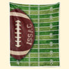 Custom American Football Blanket - Personalized Gift For Birthday, Football Football Lovers, NFL Fans, Sport Lovers, Senior Graduation Gift - My Turf, My Rules