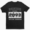 Upload Photo Senior Football Mama T-shirt, Hoodie - Personalized Birthday Football Gifts For Mom, Football Lovers, NFL Fans, Sport Lovers - 2025 Senior Football With Kid Photos