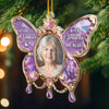 Custom Photo Acrylic Ornament - Personalized Christmas Memorial Sympathy Gifts For Loss Of Mom, Dad - Always Loved Never Forgotten