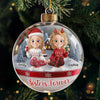 Custom Acrylic Ornament - Personalized Best Friend Christmas Birthday Gifts For Women, Besties, Sisters, BFF - Bond Beyond Time