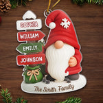 Custom Acrylic Ornament - Personalized Christmas Birthday Gifts For Mom, Dad, Kids - The Magic Begins With Us