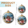 Custom Acrylic Ornament - Personalized Best Friend Christmas Birthday Gifts For Women, Besties, Sisters, BFF - Season Of Friendship
