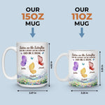 Custom Mug - Personalized Best Friend Birthday Gifts For Women, Besties, Sisters, BFF - True Friends Forever Always