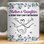 Custom Mug - Personalized Birthday Gifts For Mom, Daughter - Love Passed From Heart To Heart